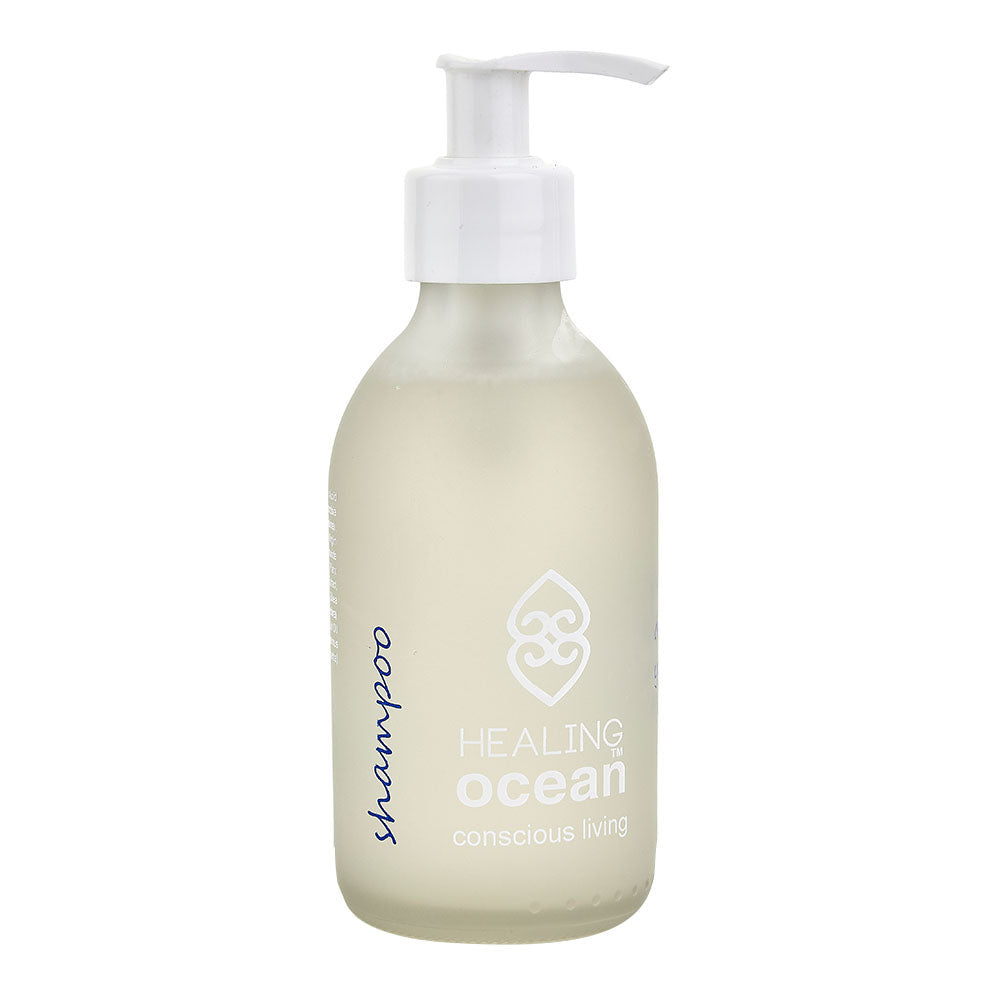 Healing Ocean Shampoo white glass 200ml